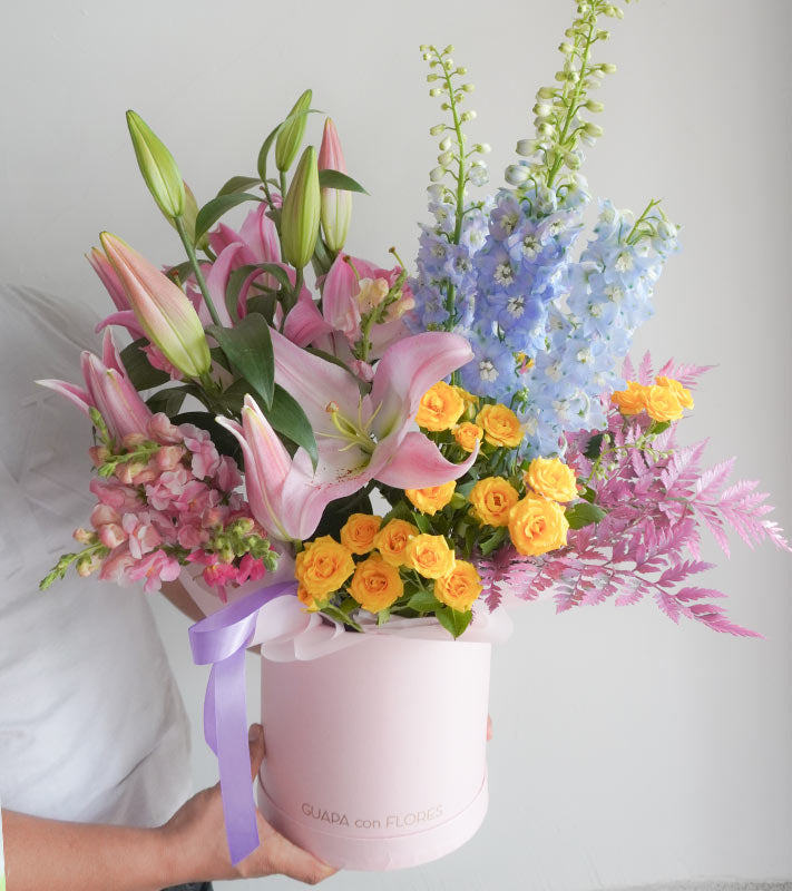 arreglo de flores lilis a domicilio en CDMX