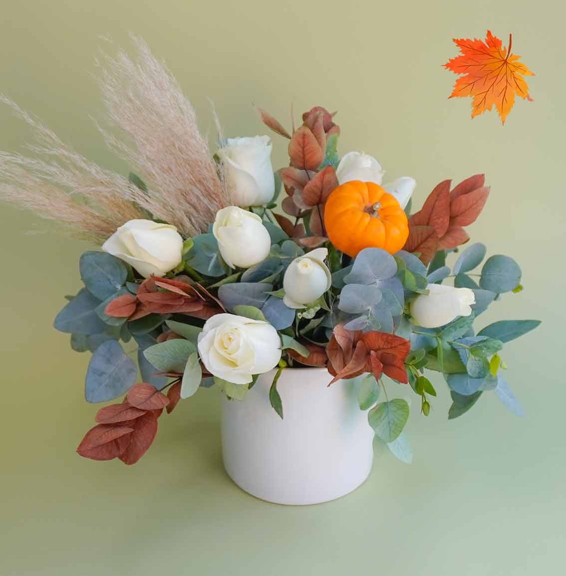 arreglo de flores de otoño a domicilio