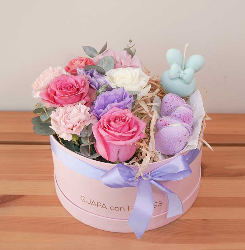 arreglo de flores de pascua para enviar