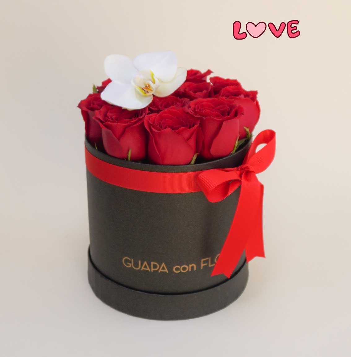 arreglo de flores rosas rojas romanticas san valentin