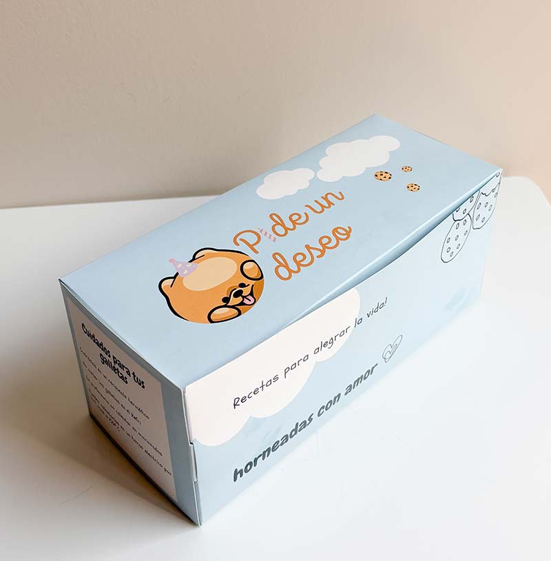 Caja con 4 Galletas Mix estilo NY