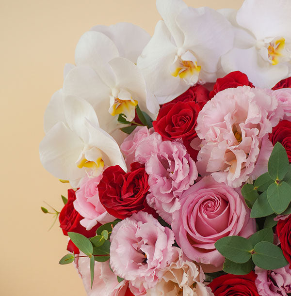 enviar flores elegantes en caja en cdmx