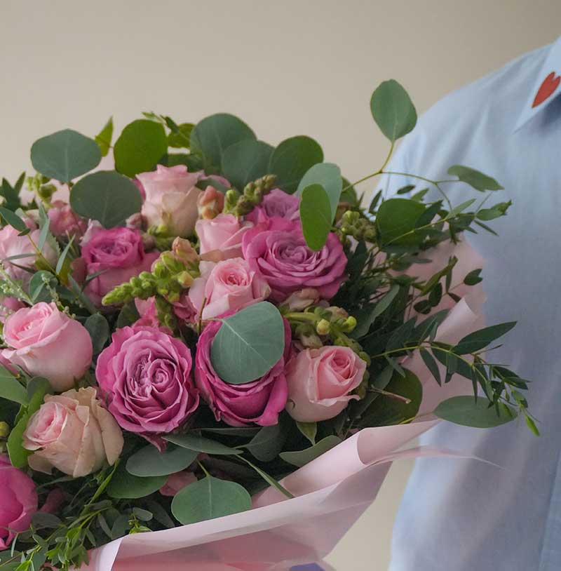 envia ramo de rosas de la mejor florería