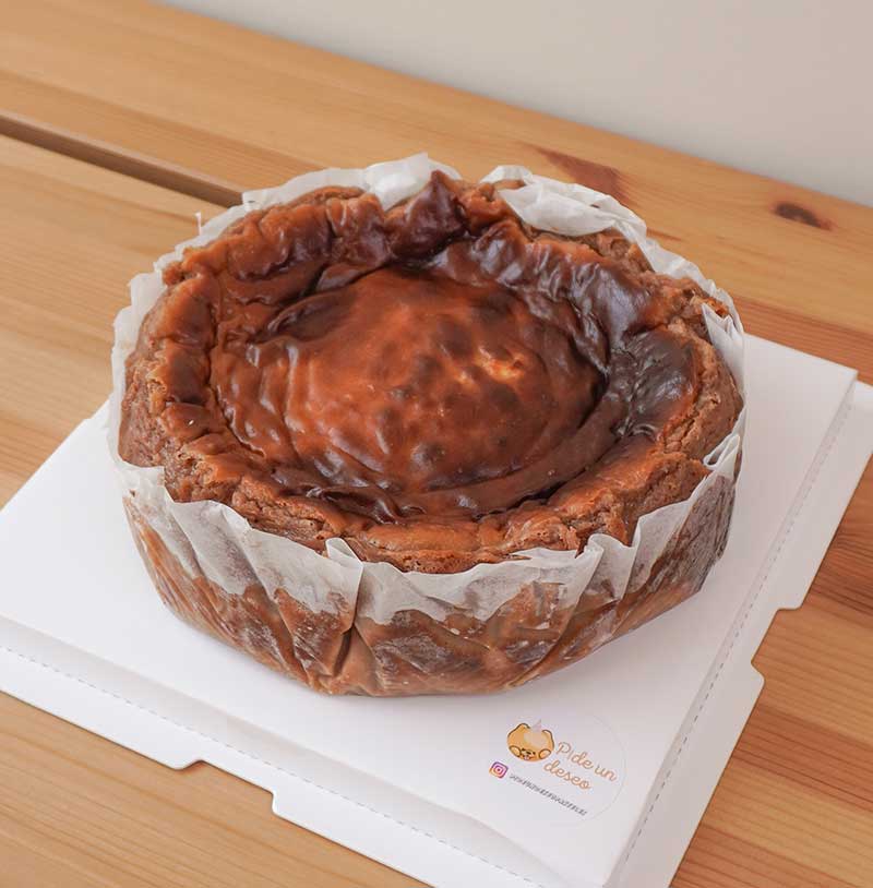 pastel de chocolate con queso