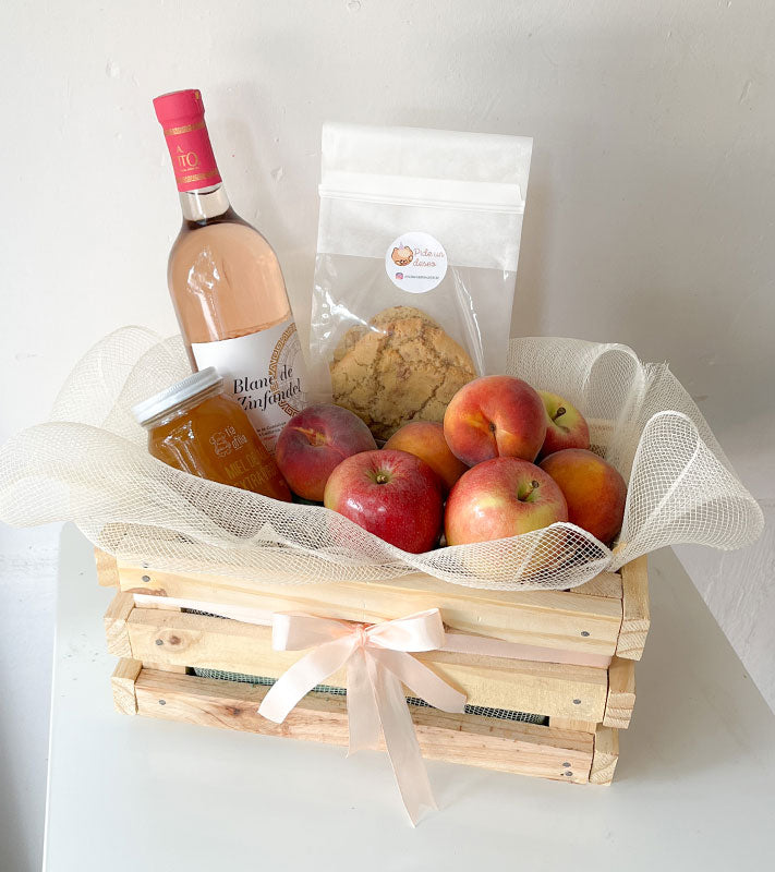 regalos a domicilio cdmx canasta de frutas y galletas