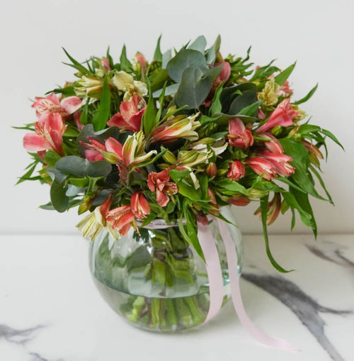 arreglo de alstromelias barato para envío rápido en cdmx