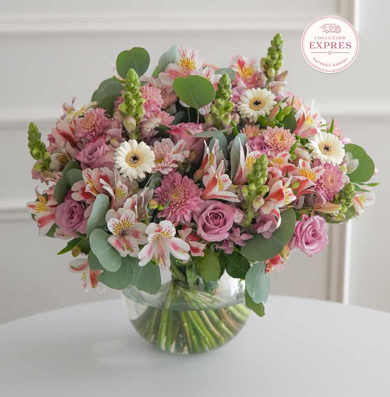arreglo de flores a domicilio variadas para entrega expres