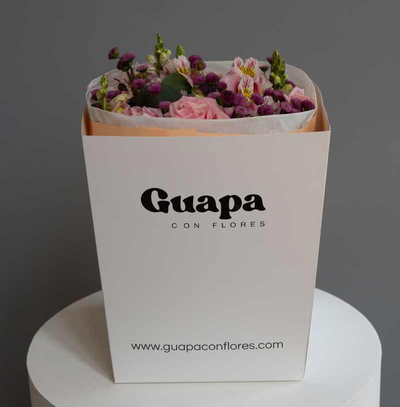 caja de flores mix