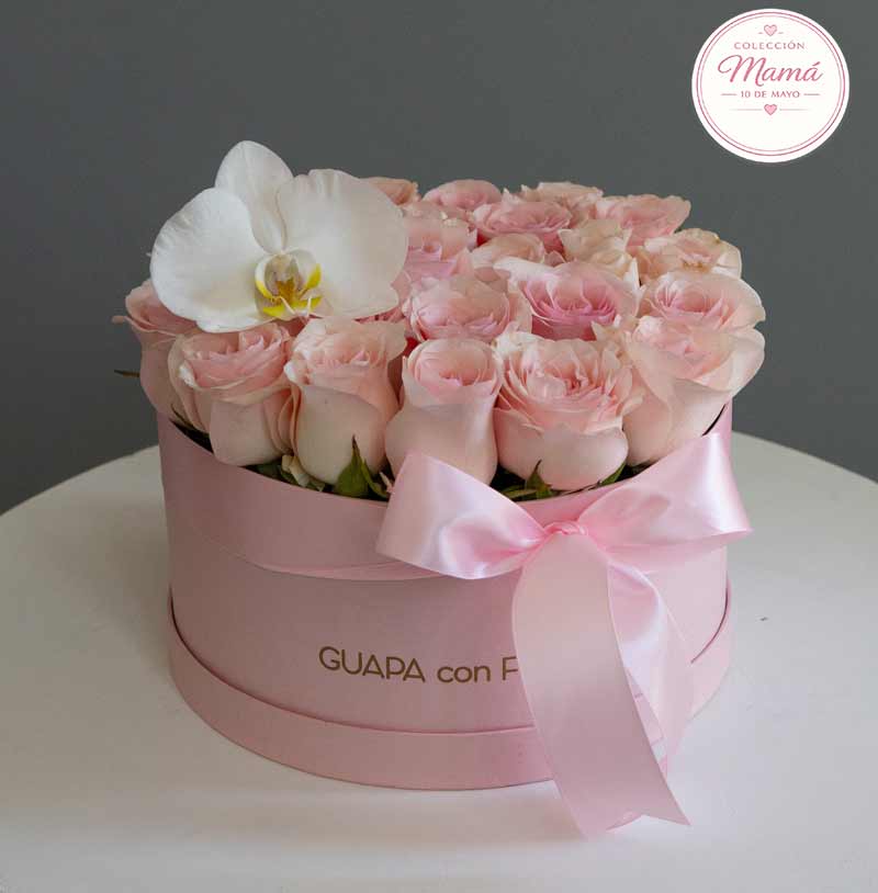 caja de rosas para mama cdmx