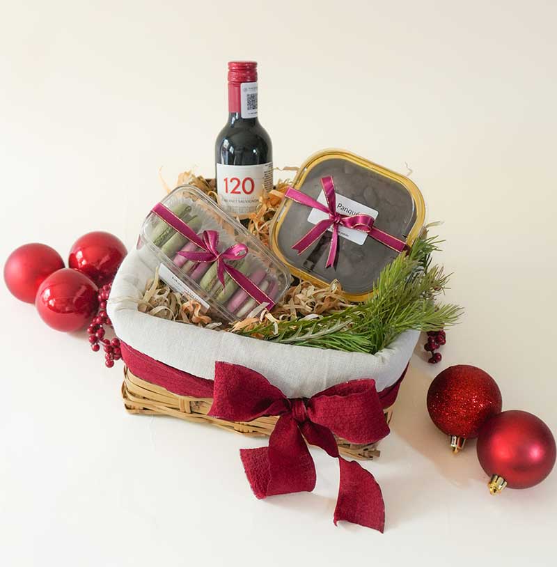 canasta de navidad barata corporativa