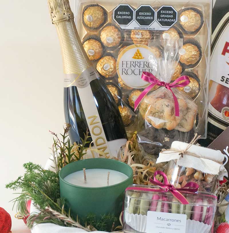 Canasta navideña Premium