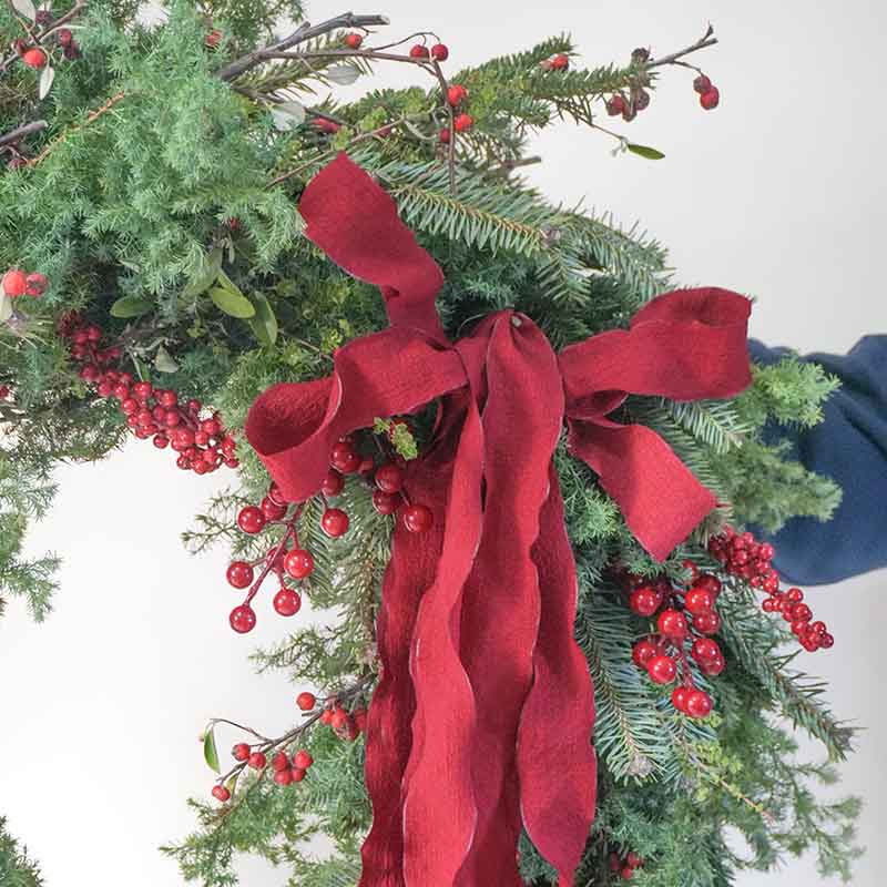 corona navideña cdmx