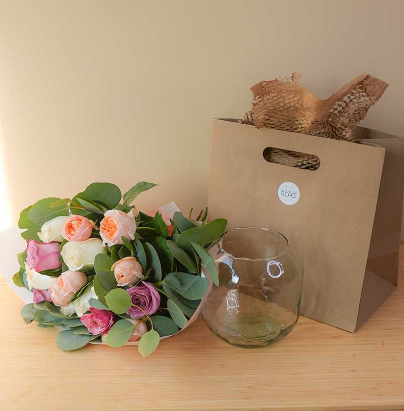 envia arreglo de rosas en diferentes tonos para entrega en cdmx