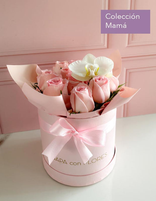 envia flores para mama con rosas