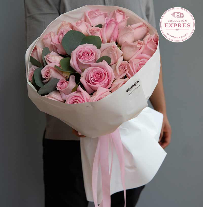 envia flores ramo de rosas ocn entrega urgente