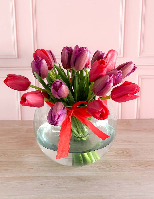 envia arreglos de tulipanes para 14 de febrero