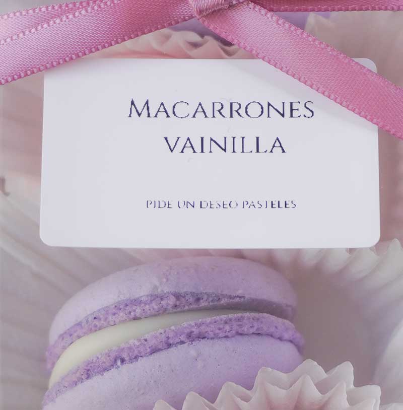 envia regalos de  macarons fraceses
