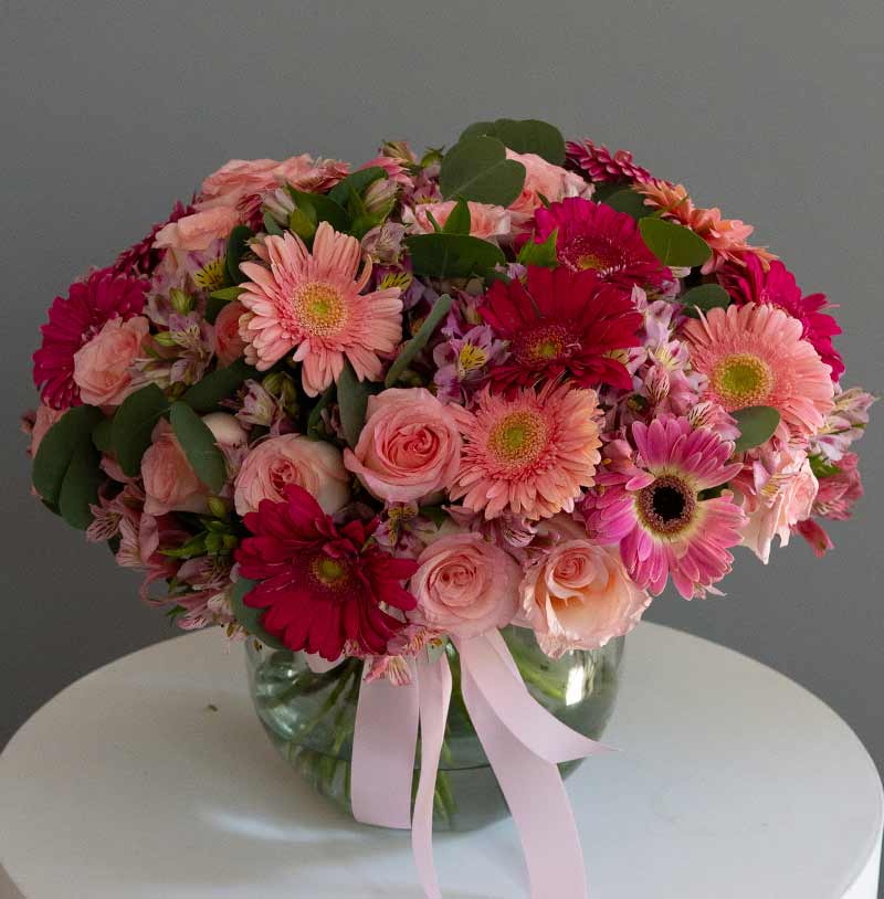 envia rosas con gerberas a domicilio en cdmx