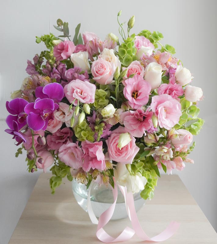 florerias con rosas y lisianthus a domicilio