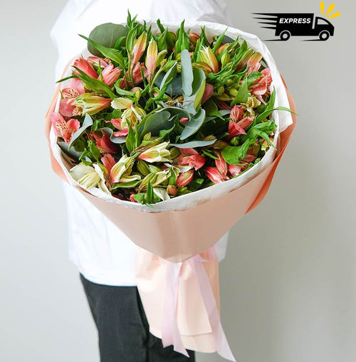 florerías con ramos de alstromelias servicio a domicilio