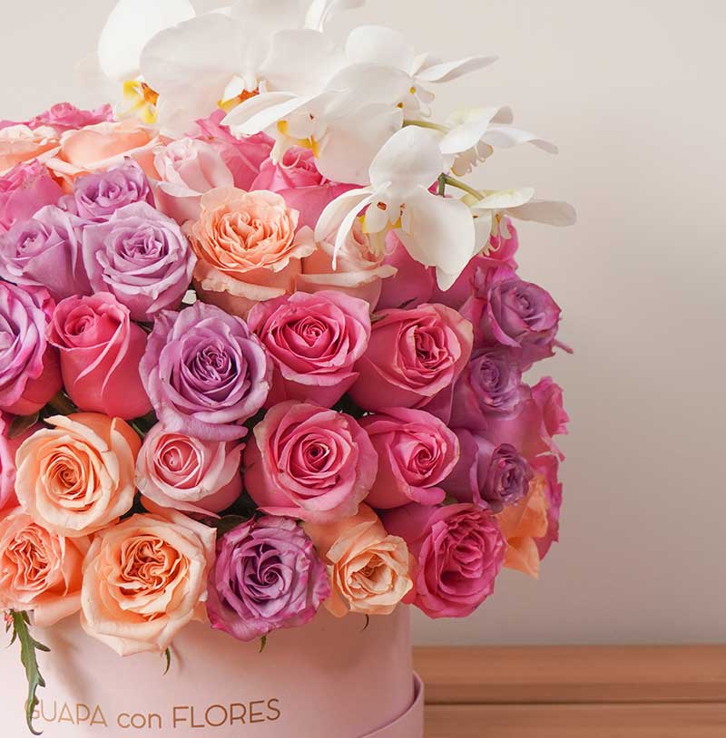 flores de lujo para mama a domicilio
