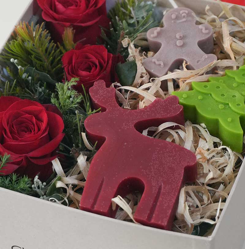 flores con vela para entrega en cdmx