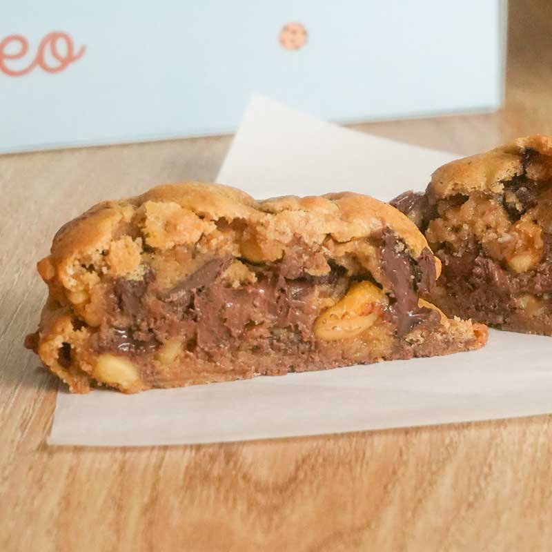 Caja con 4 Galletas Mix estilo NY