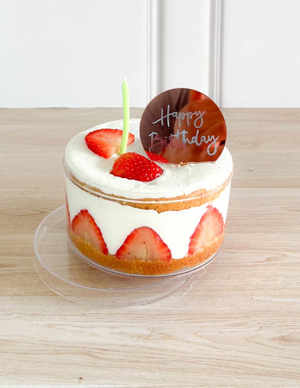 mini pastel de cumpleaños