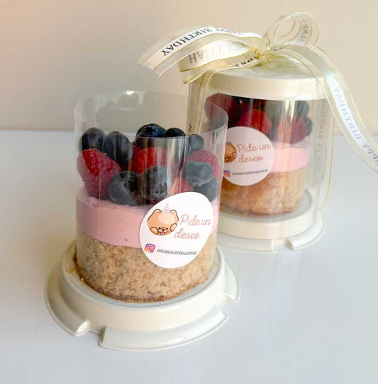 regalos de mini pastel de frutos rojos