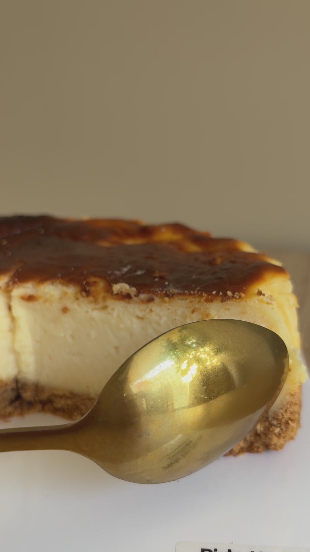 Tarta de queso - 8 a 10 personas