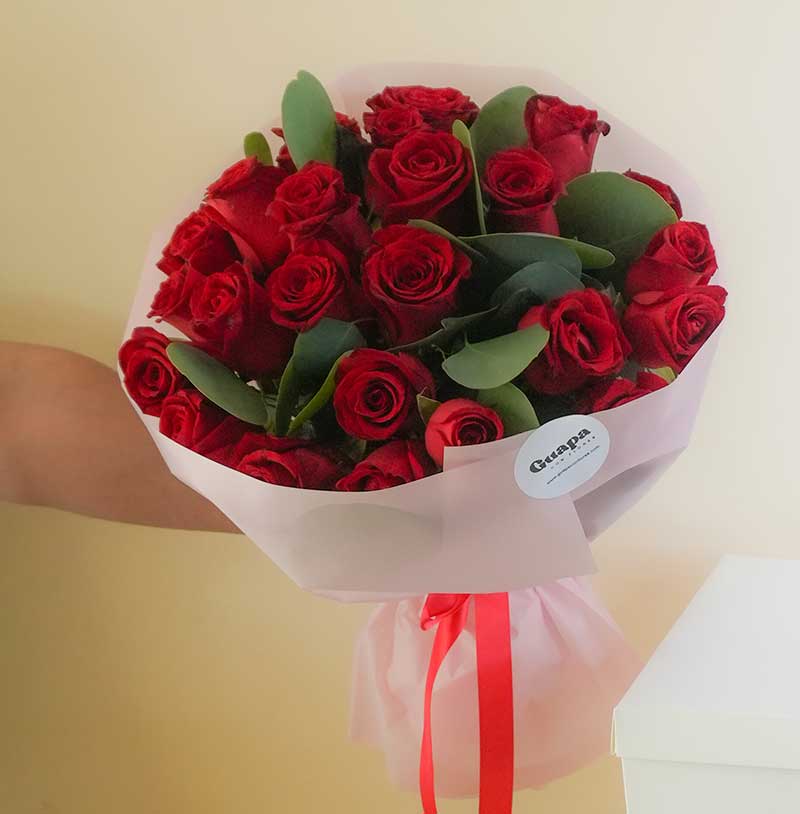 Ramo de 24 rosas rojas - 14 de Febrero Monterrey