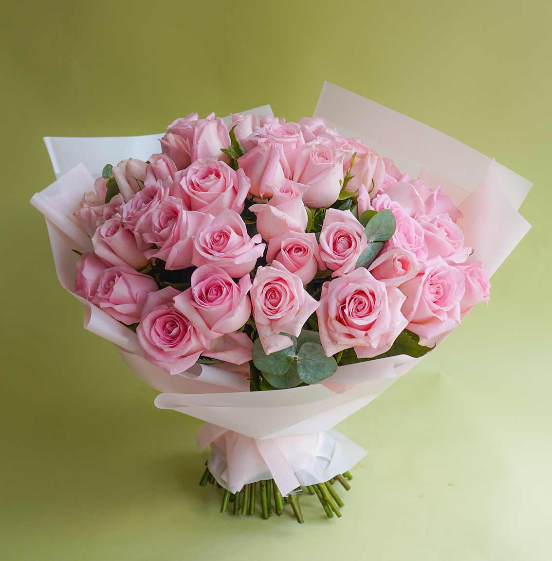 florerías con ramos de 50 rosas rosas