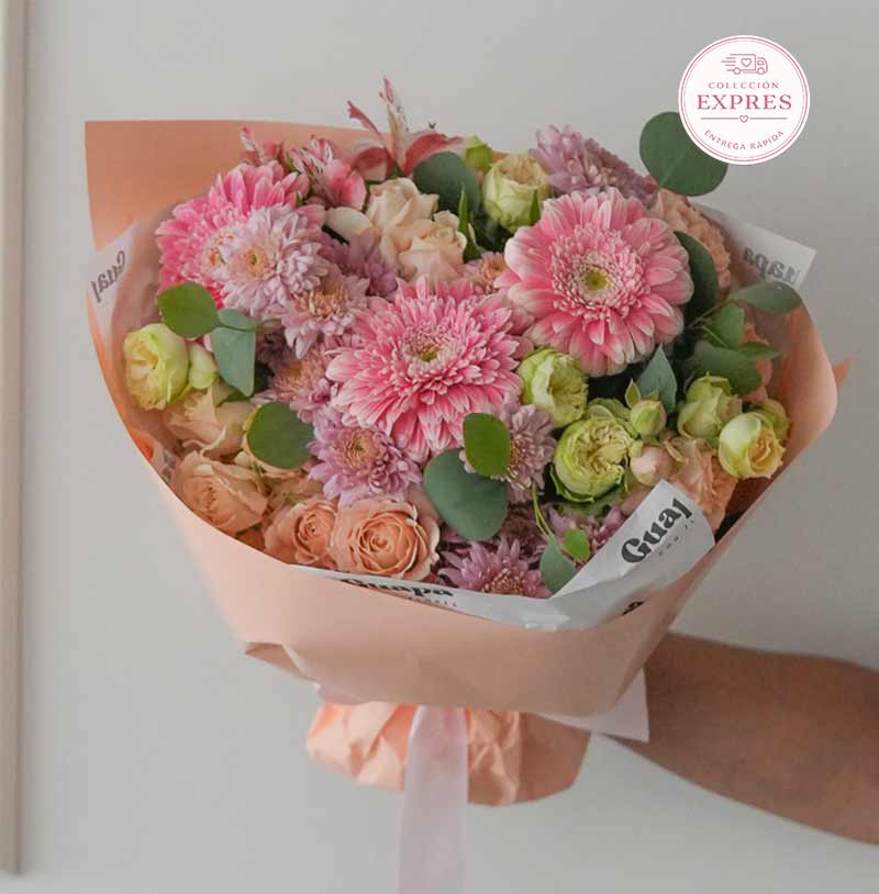 ramo de flores para entrega urgente cdmx