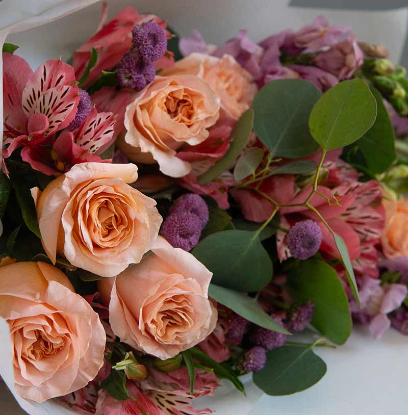 ramo de flores para regalos