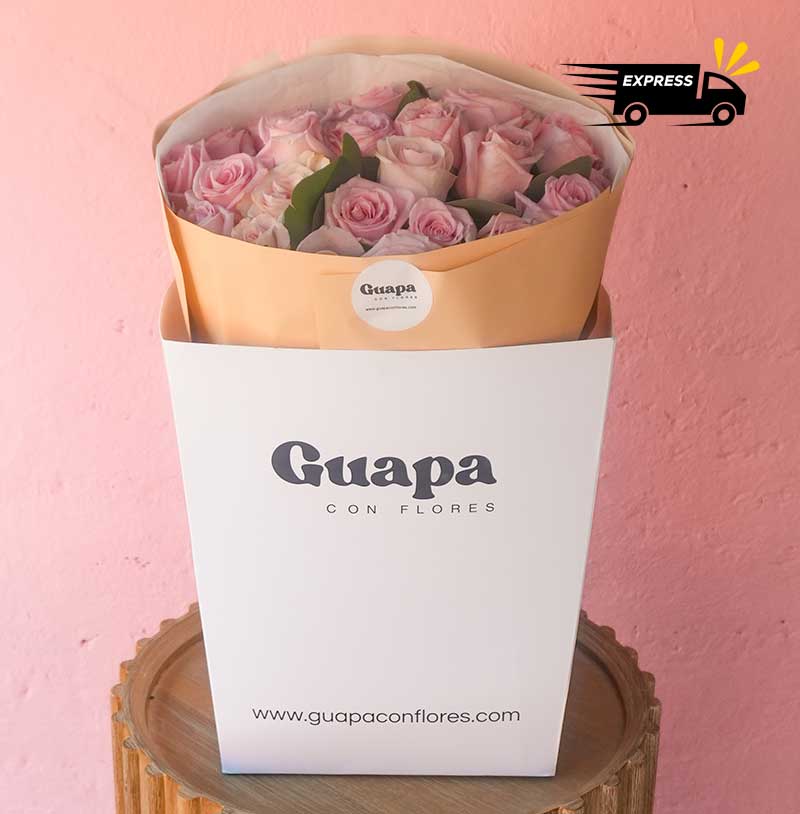ramo de rosas con orquideas en cdmx