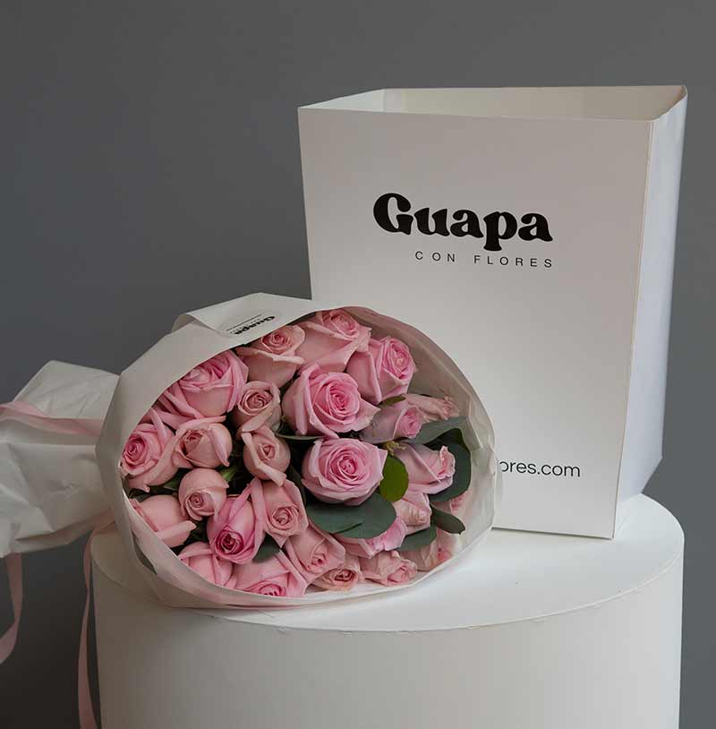 ramo de rosas con entrega urgente