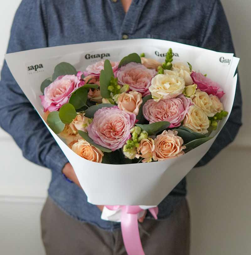 ramo de rosas exclusivas con entrega exprés el mejor regalo