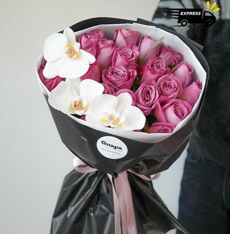 ramo de rosas para entrega expres 