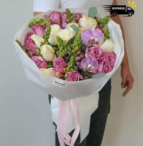 ramos de rosas de lujo para regalar y enviar a domicilio el mismo día