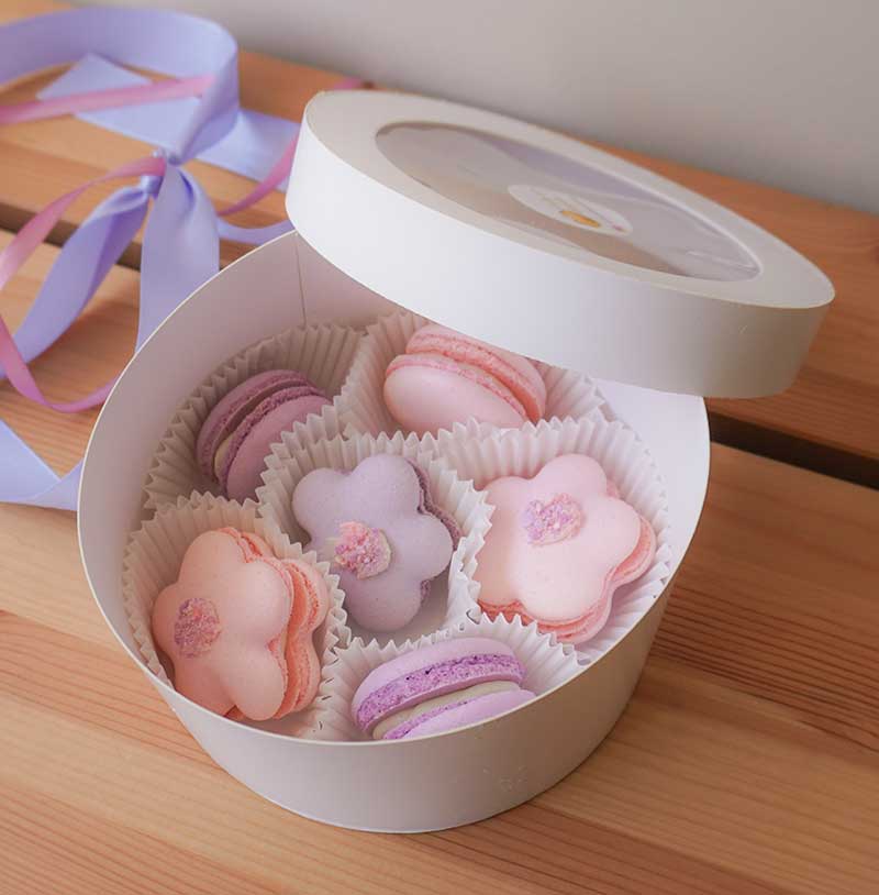 Caja de Macarons Primavera
