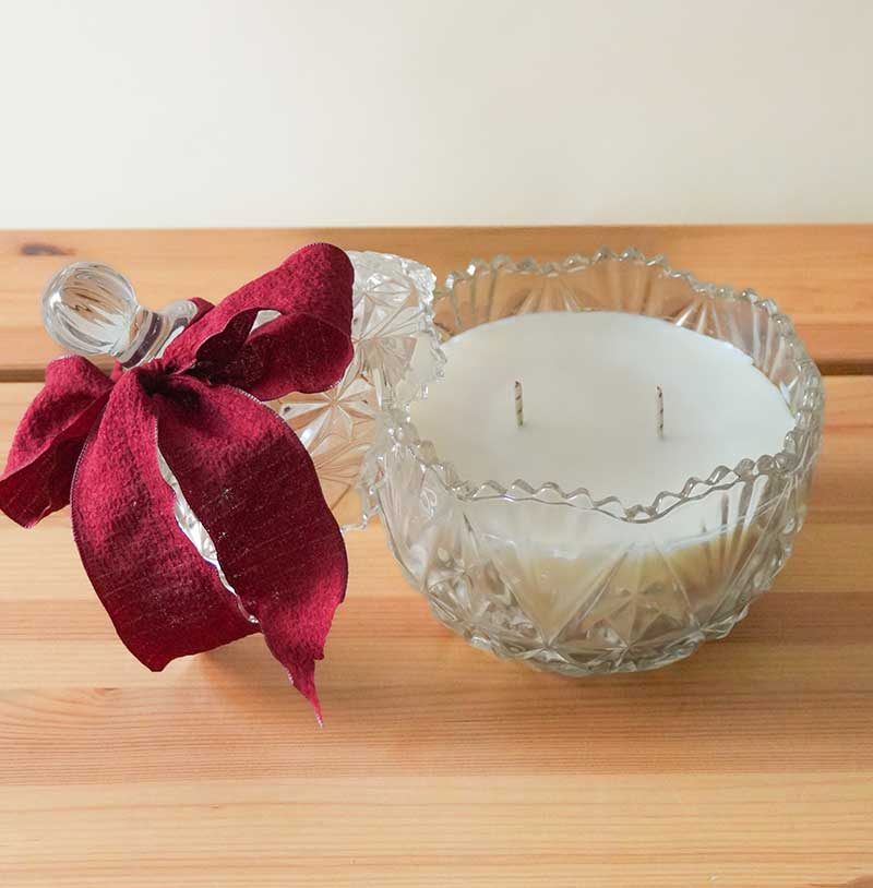 vela de navidad para enviar como regalo a domicilio 