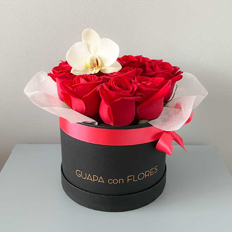 Flores a domicilio rosas rojas con envía